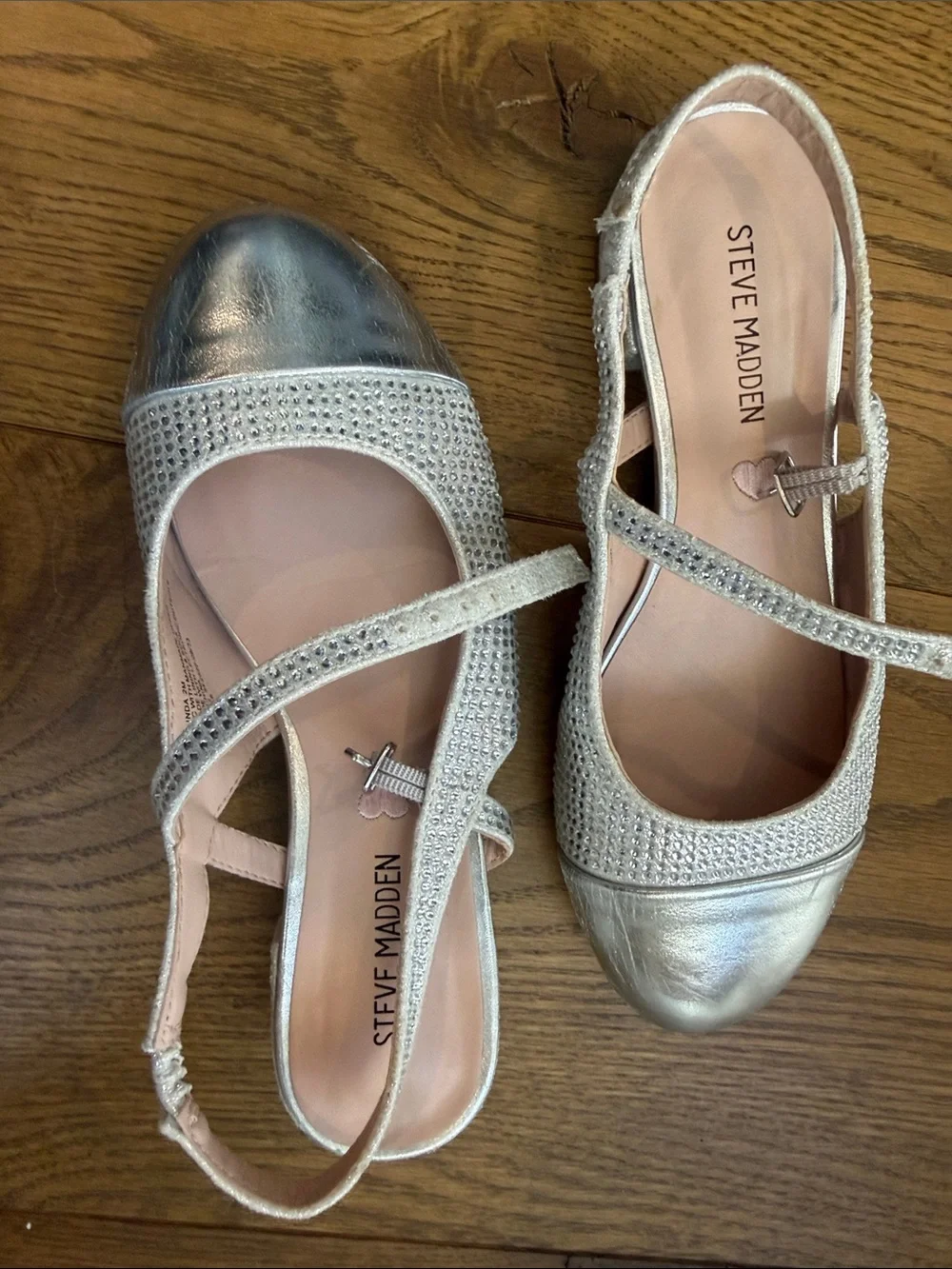 Steve Madden silver mary